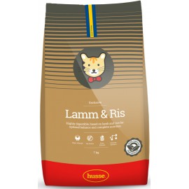 Husse (Хуссэ)-Exclusive Lamm & Ris-Полноценное питание для кошек на основе ягненка и риса.